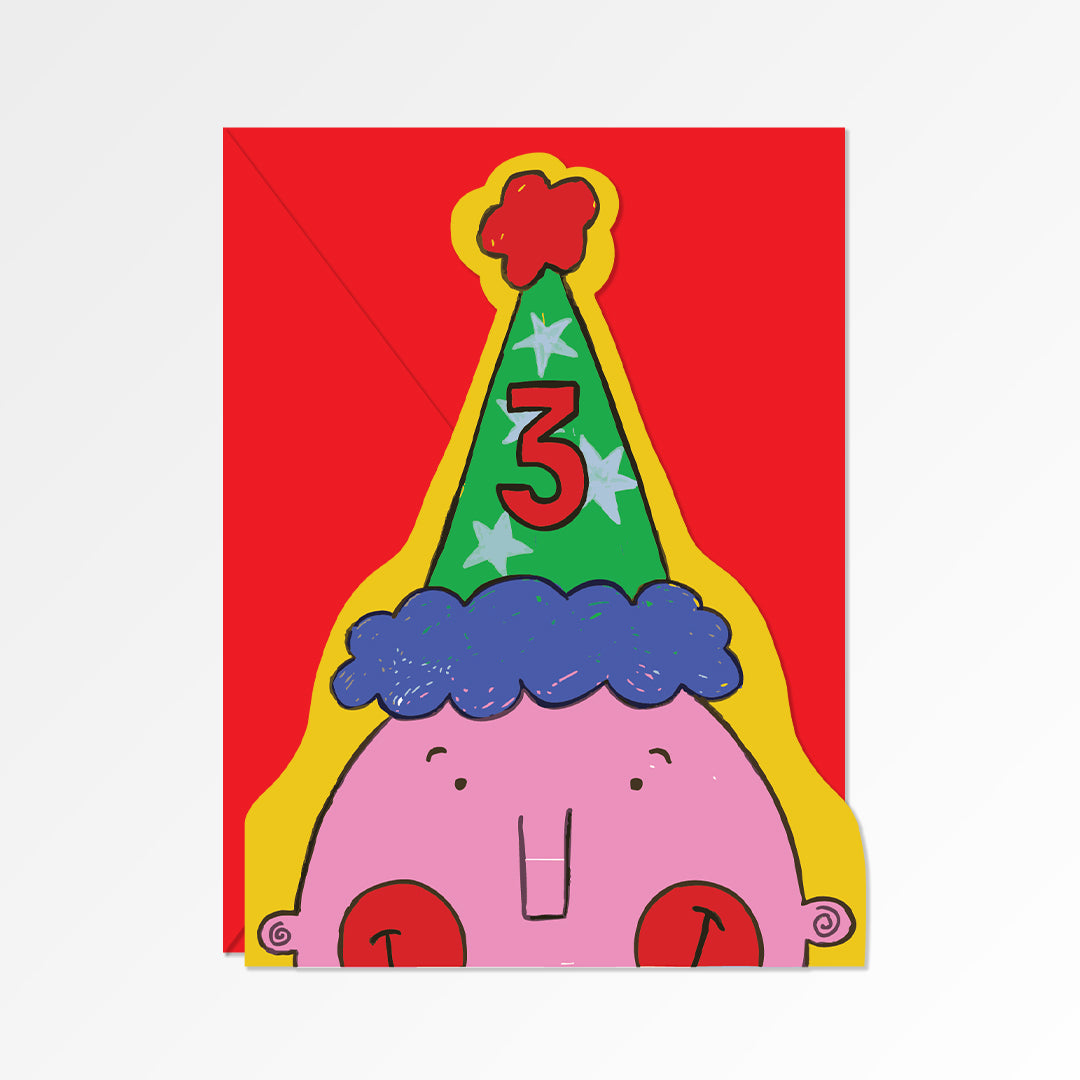 Kids 3rd Birthday Card