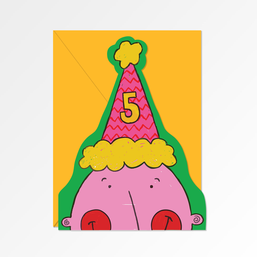 Kids 5th Birthday Card