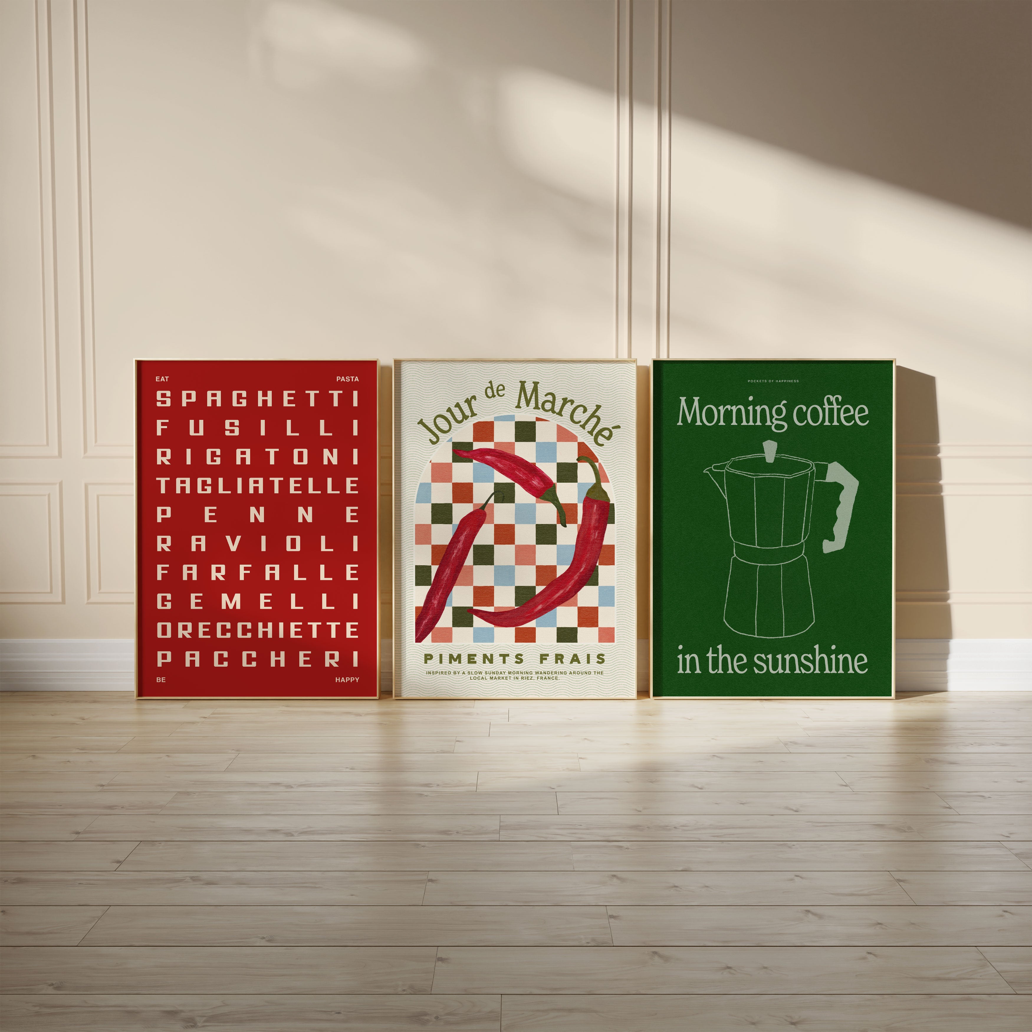 Kitchen Gallery Wall Set