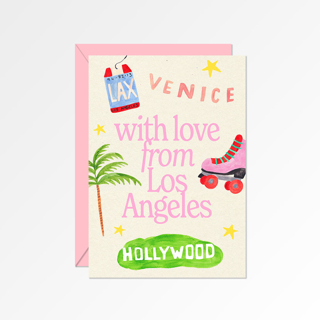 With Love From LA Card