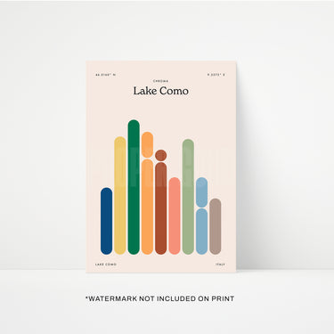 Lake Como Print