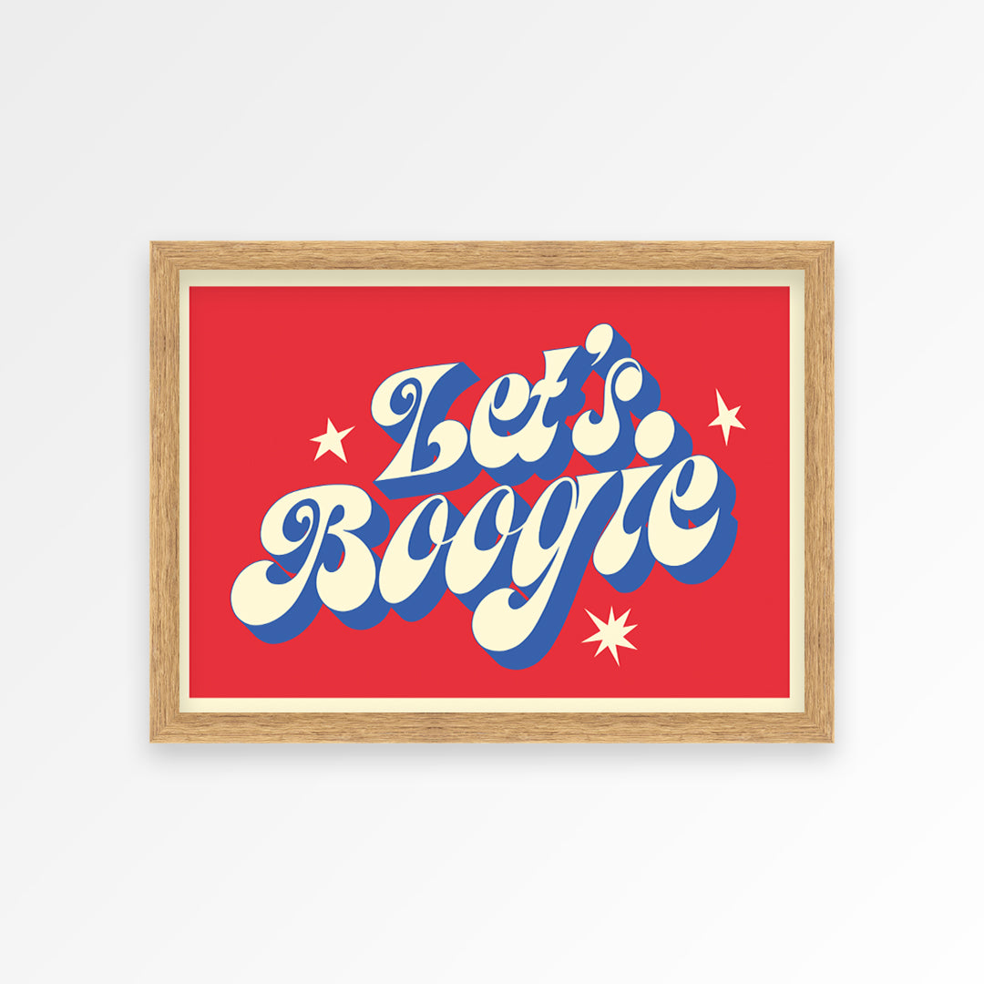 Let's Boogie Print
