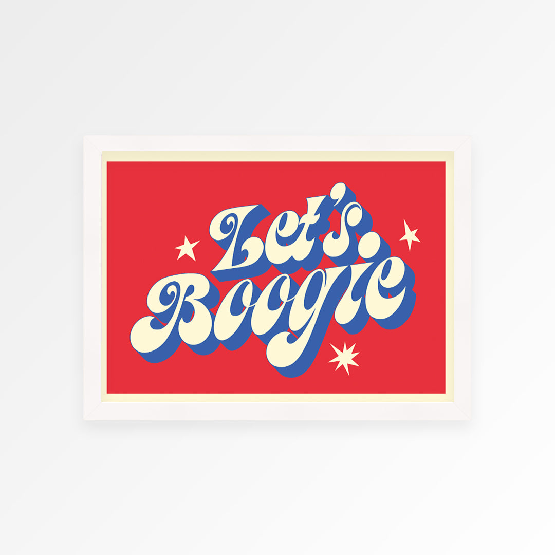 Let's Boogie Print