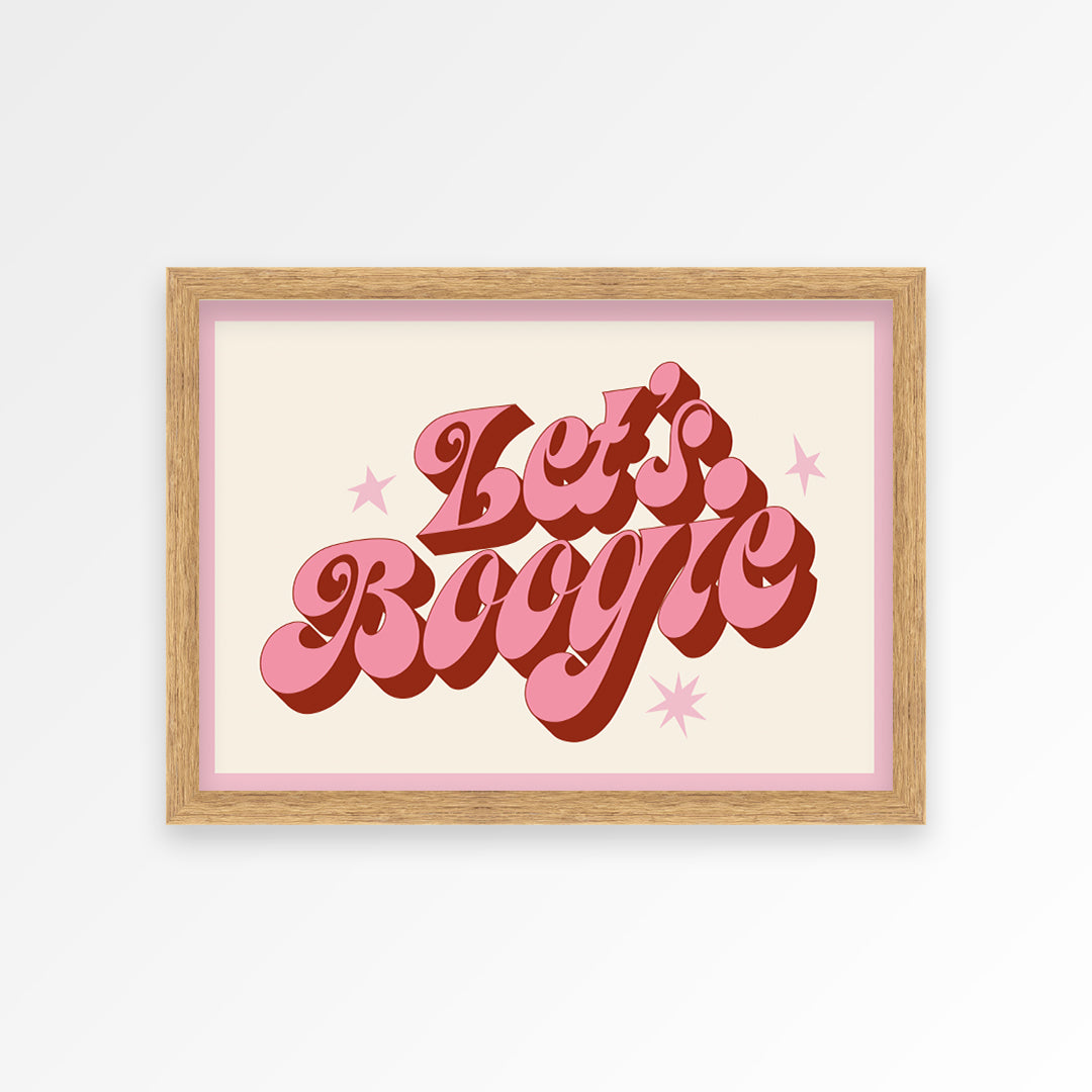 Let's Boogie Print