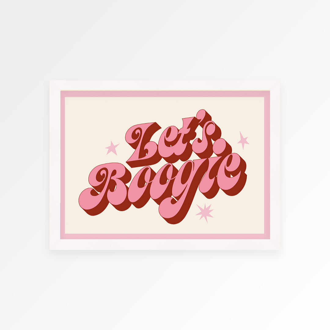 Let's Boogie Print