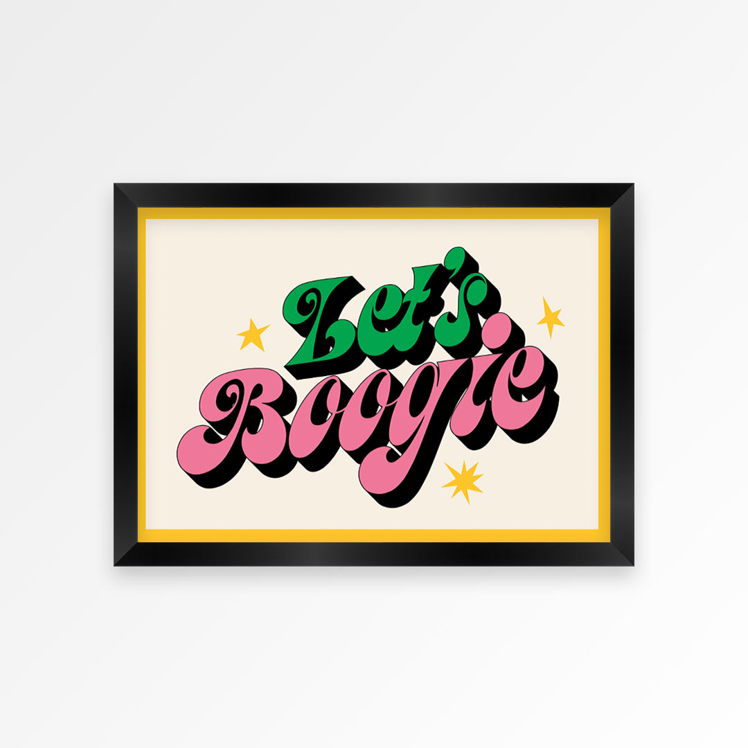 Let's Boogie Print