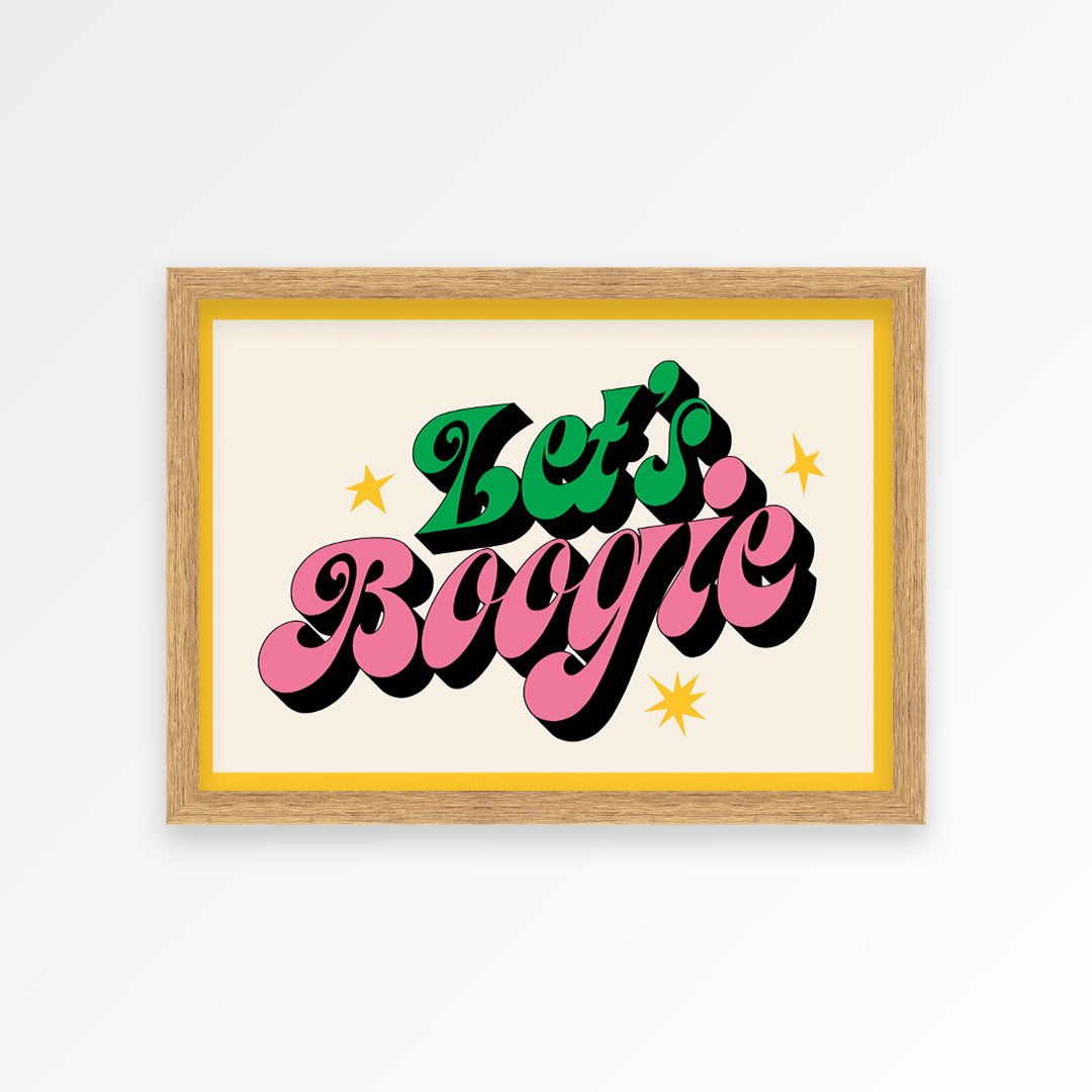 Let's Boogie Print