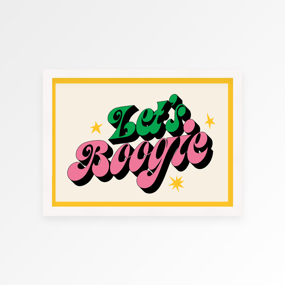 Let's Boogie Print