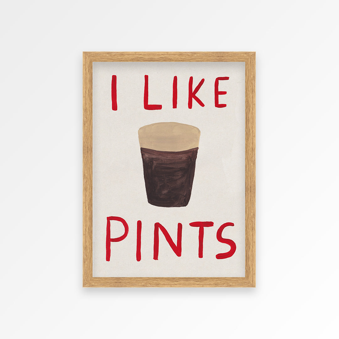 I Like Pints Print