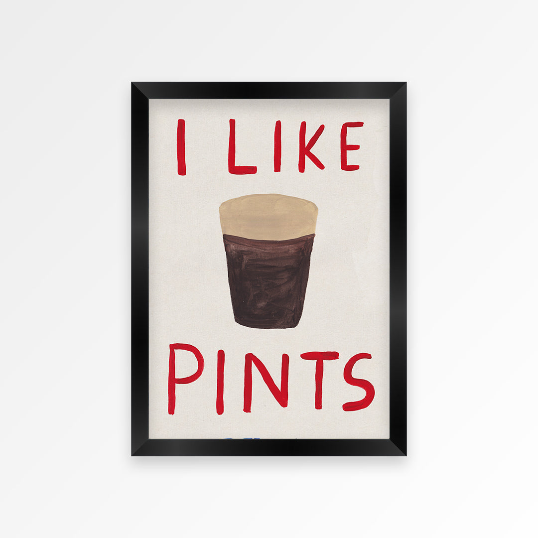 I Like Pints Print | STUDIO SALE