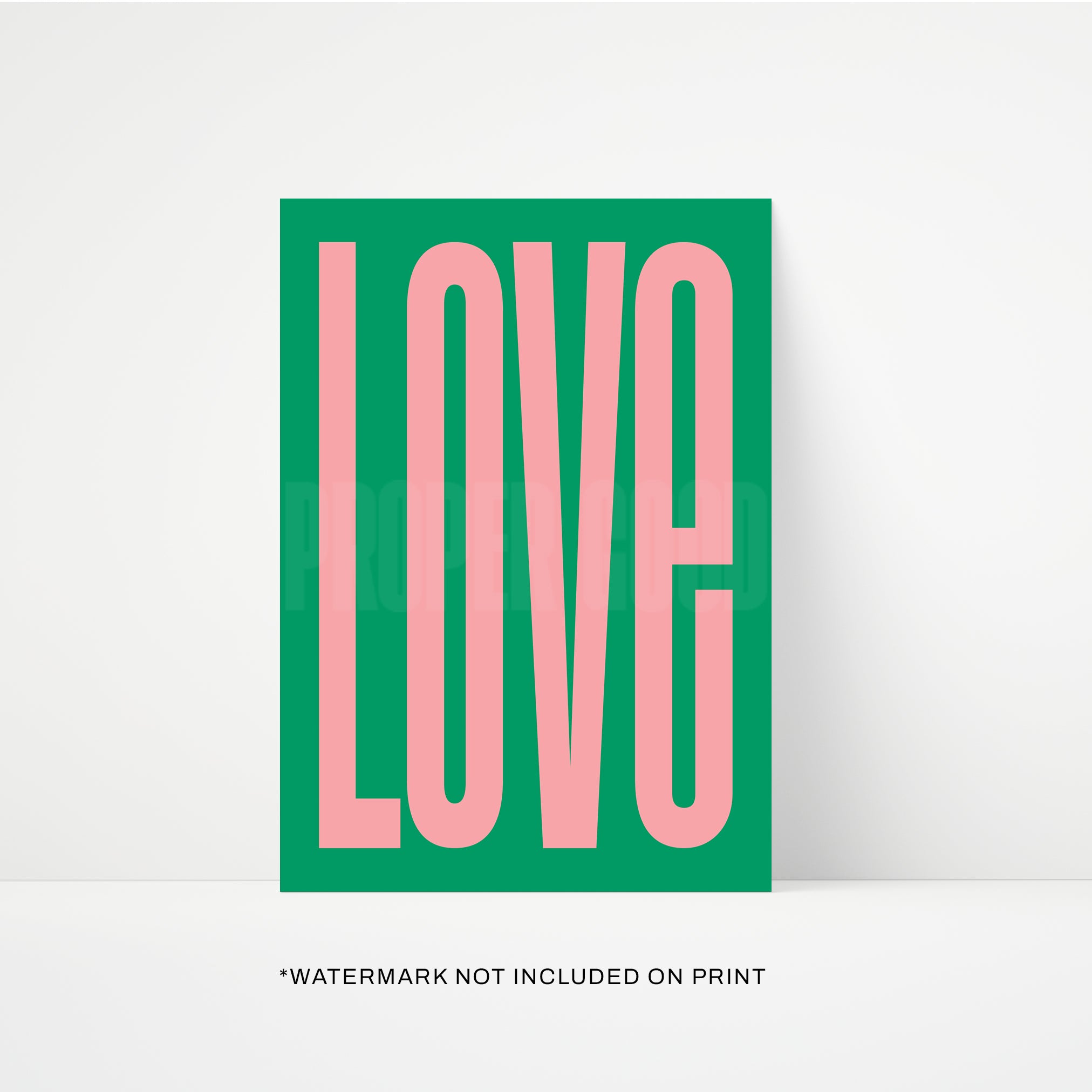 LOVE Print