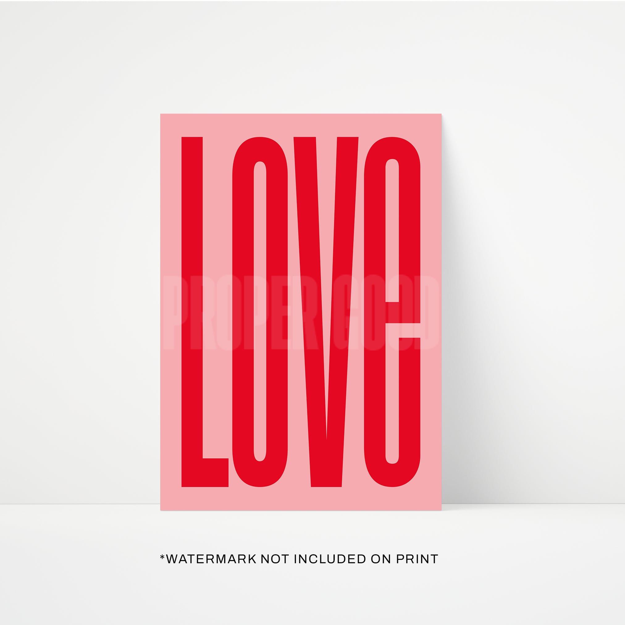 LOVE Print