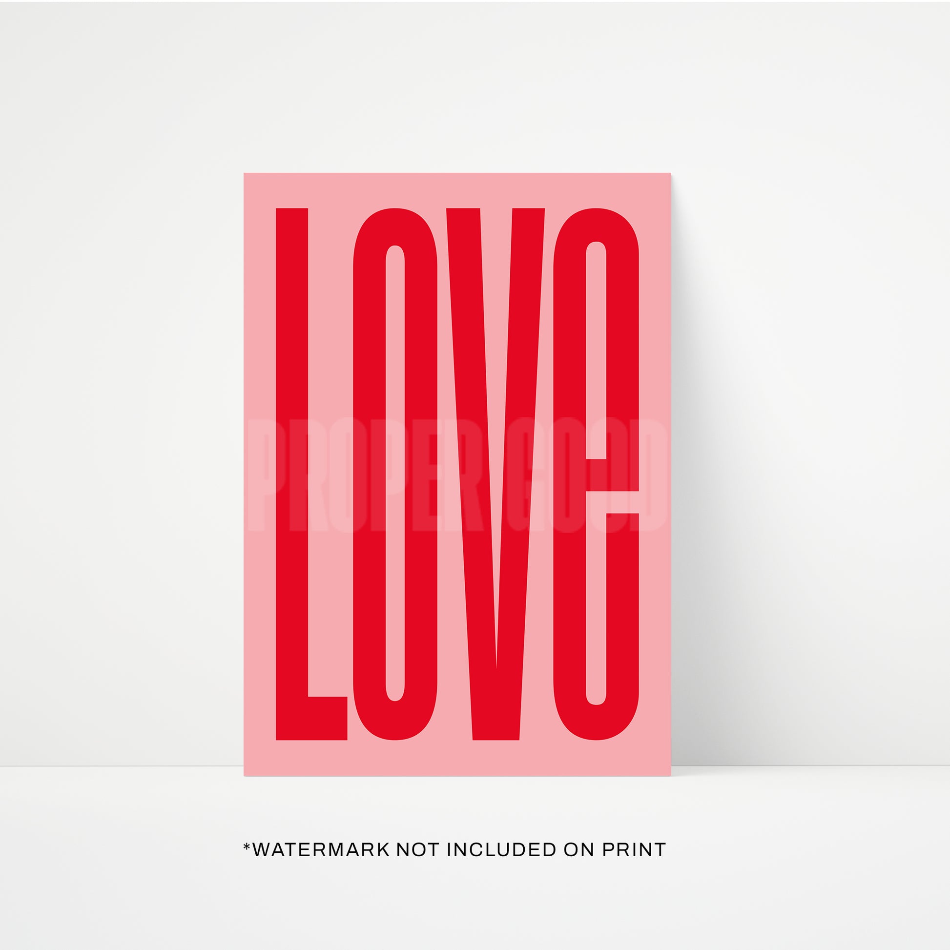 LOVE Print