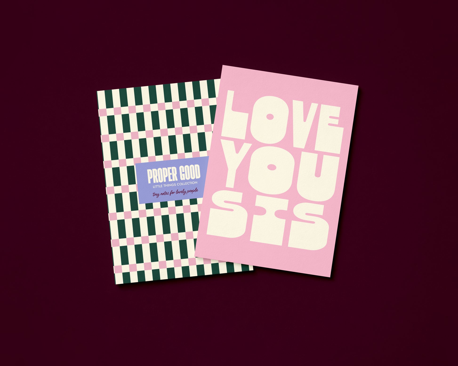 Mini Sister Greetings Card