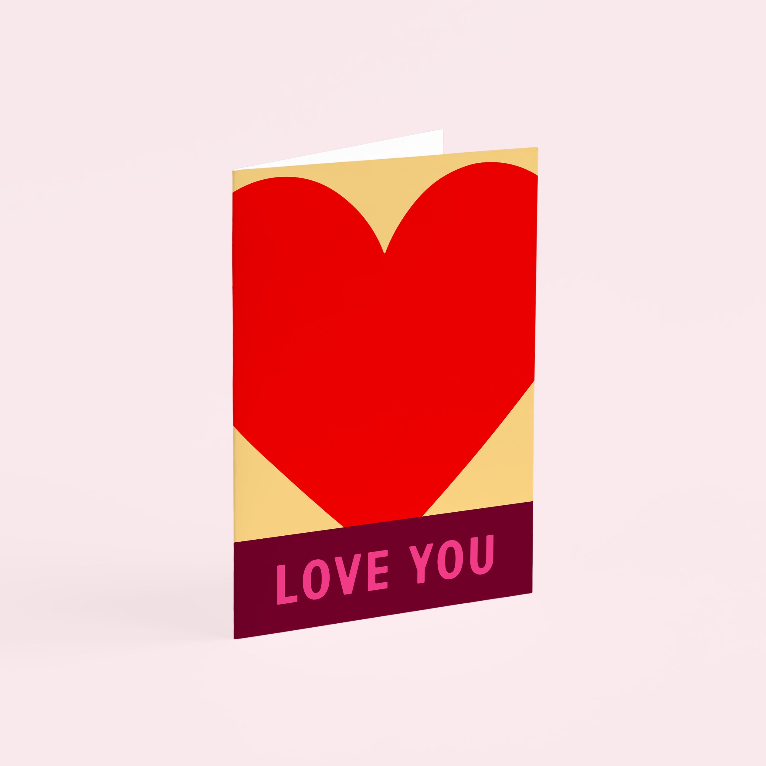Love You Greetings Card