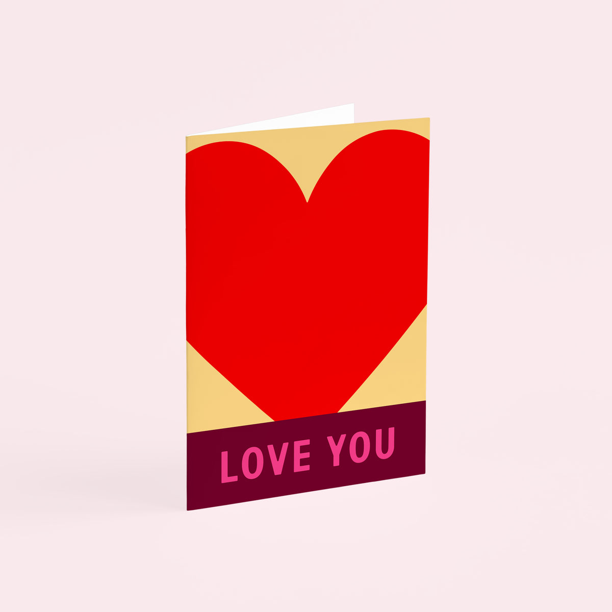 Love You Greetings Card