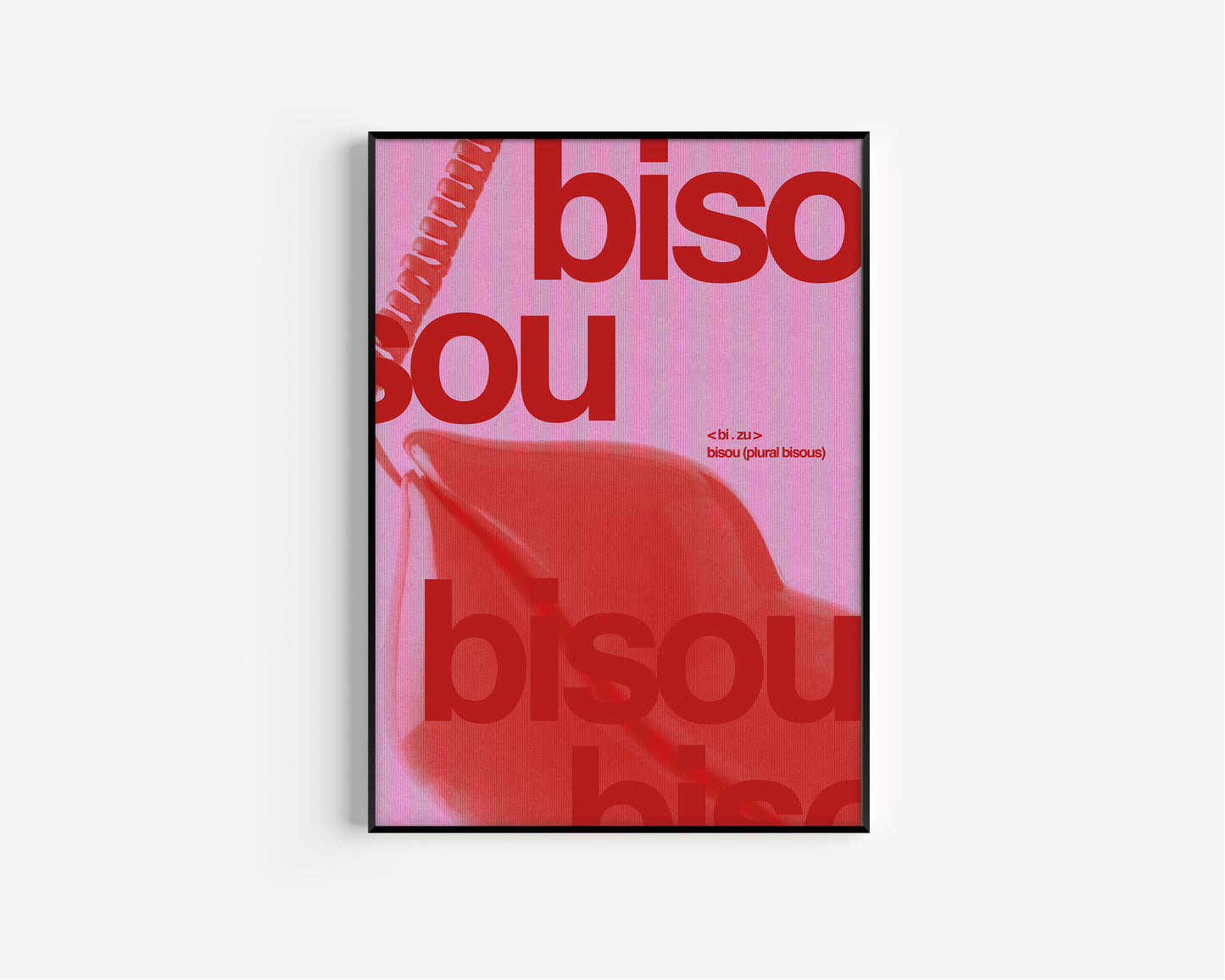 Bisou Bisou Print