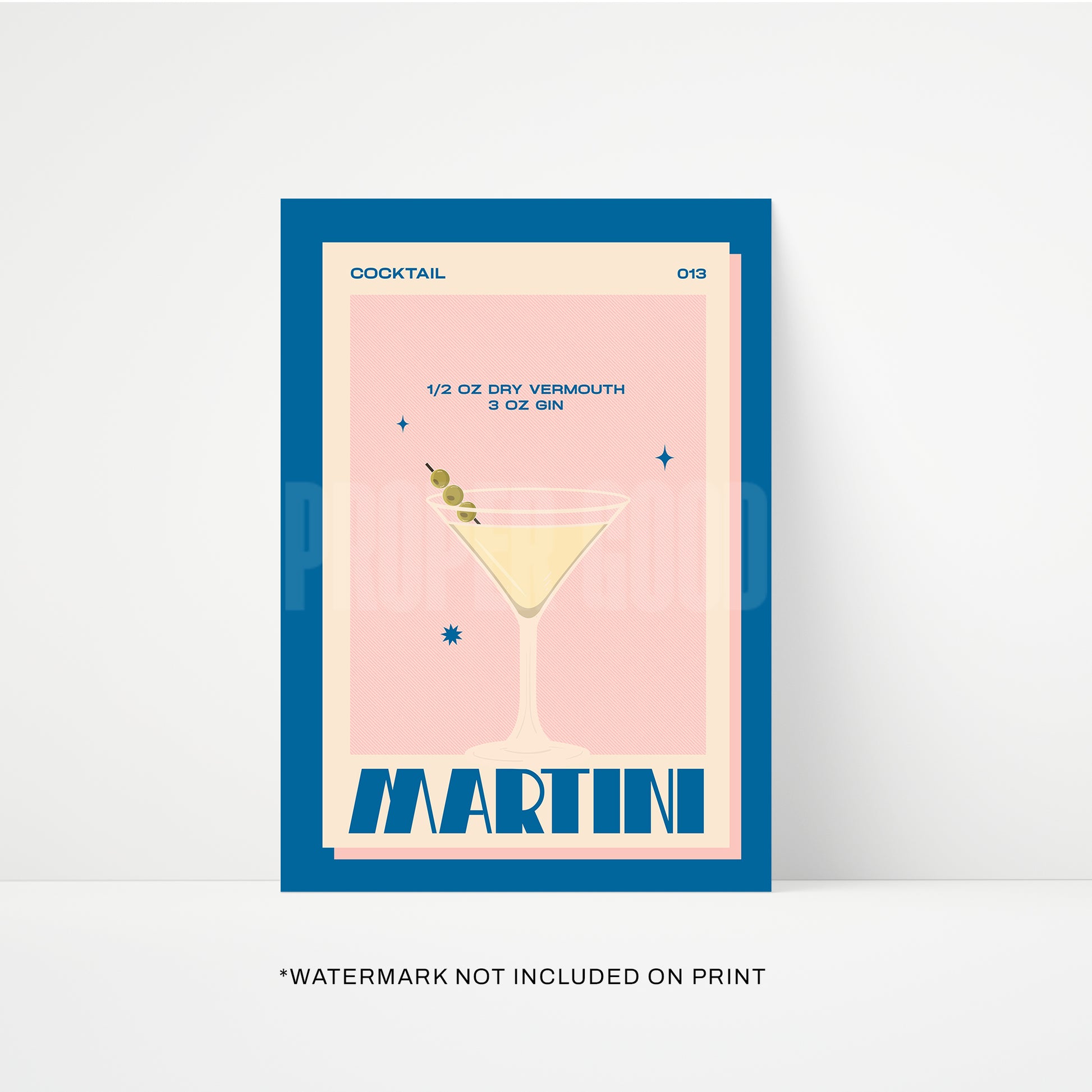 Martini Print
