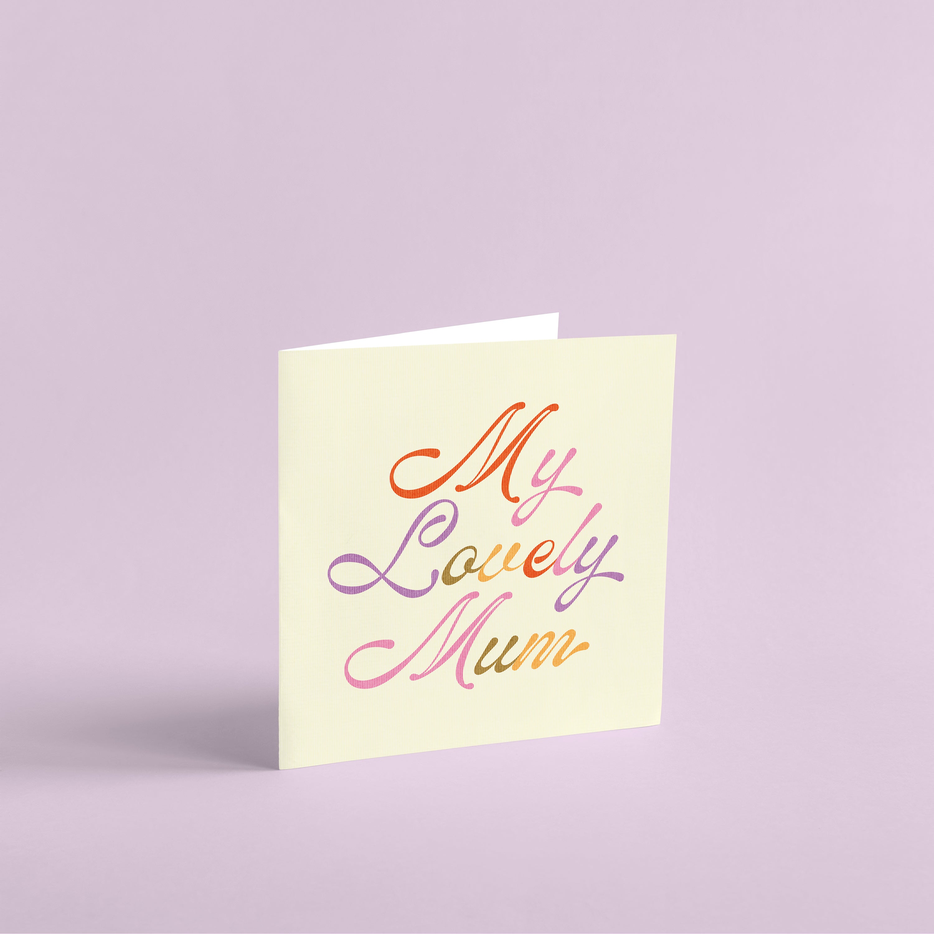 Lovely Mum Mother's Day Card