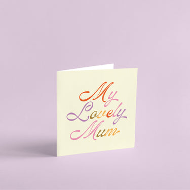 Lovely Mum Mother's Day Card