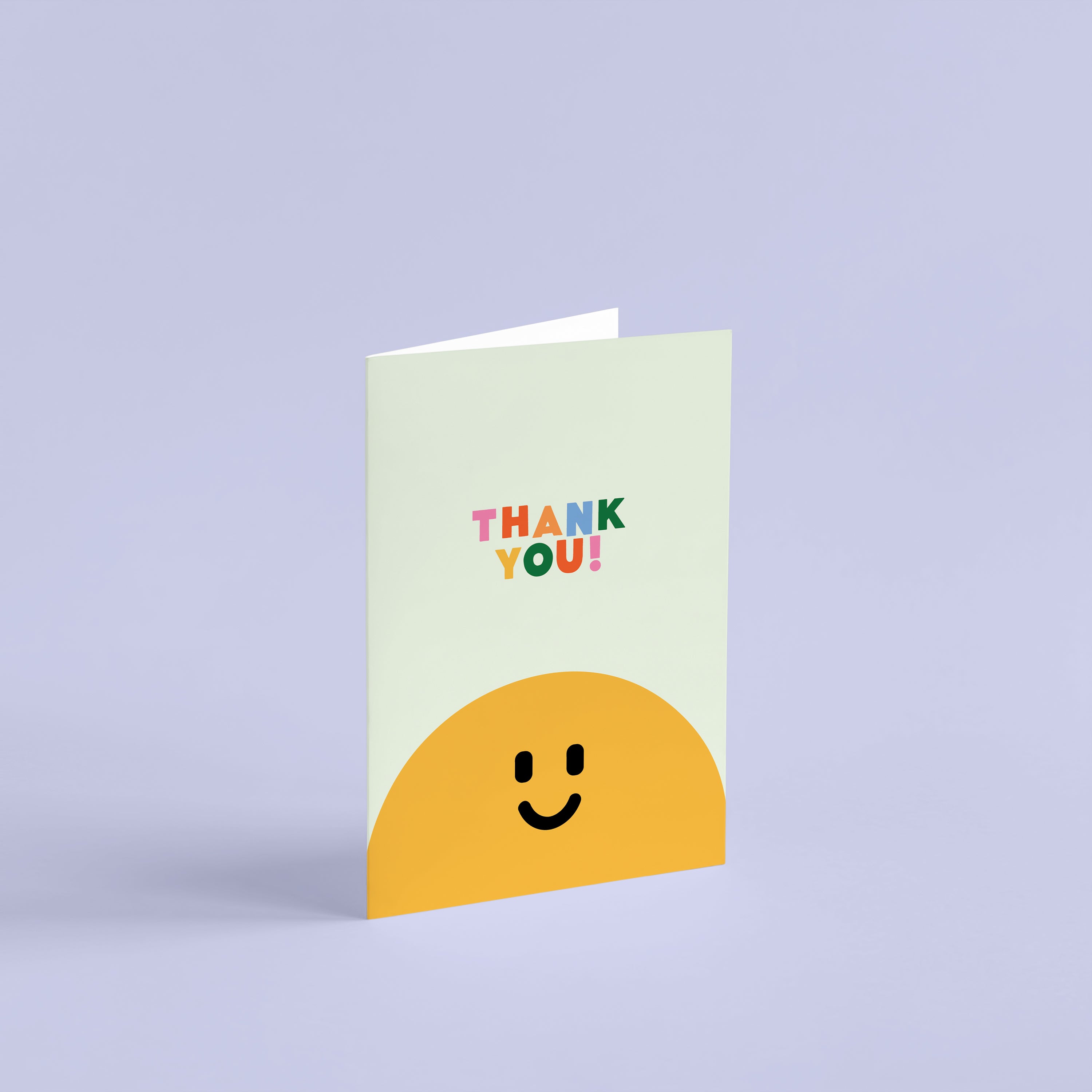 Smiley Thank You Card