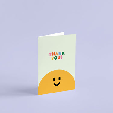 Smiley Thank You Card