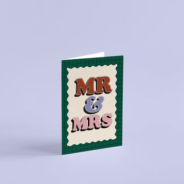 Mr & Mrs Wedding Card