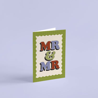 Mr & Mr Wedding Card