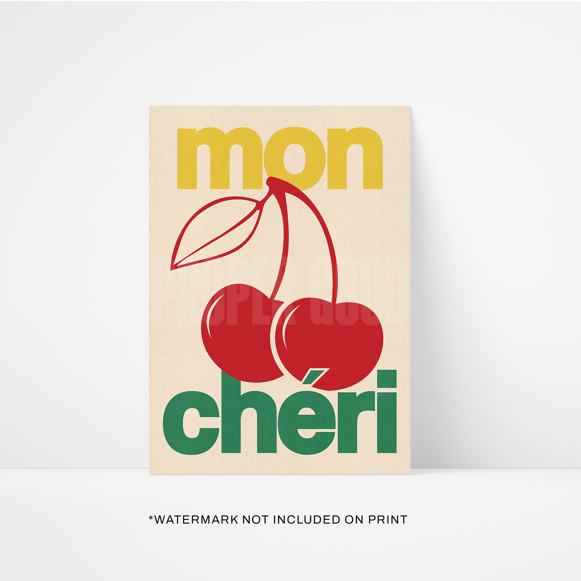 Mon Cheri Print | STUDIO SALE
