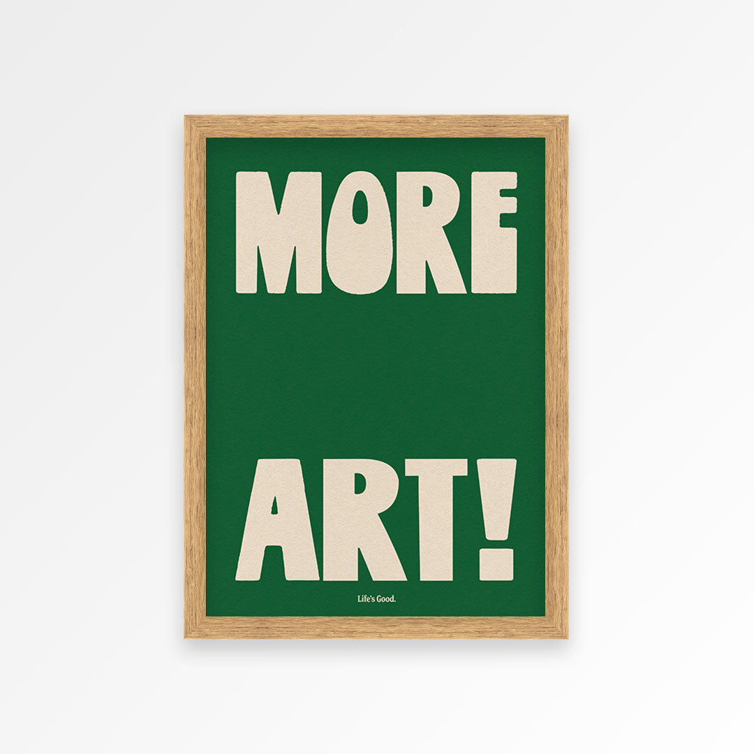 More Art Print
