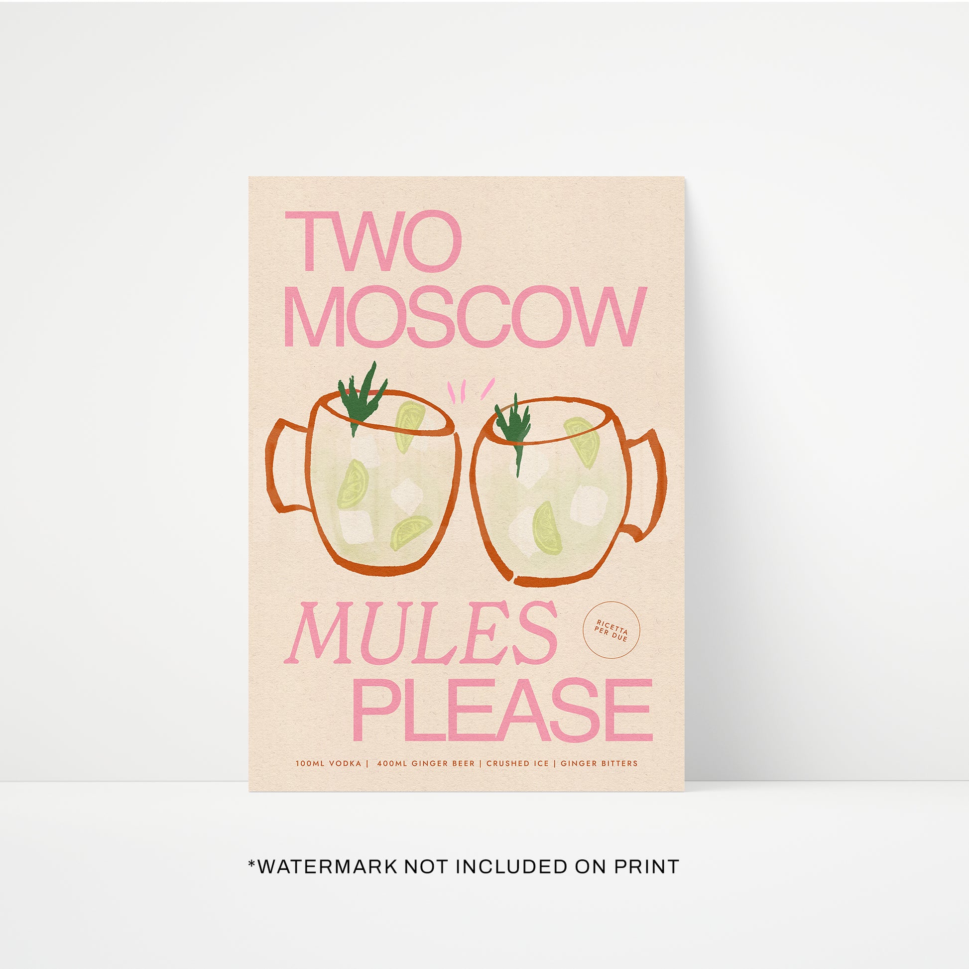 Moscow Mule Print