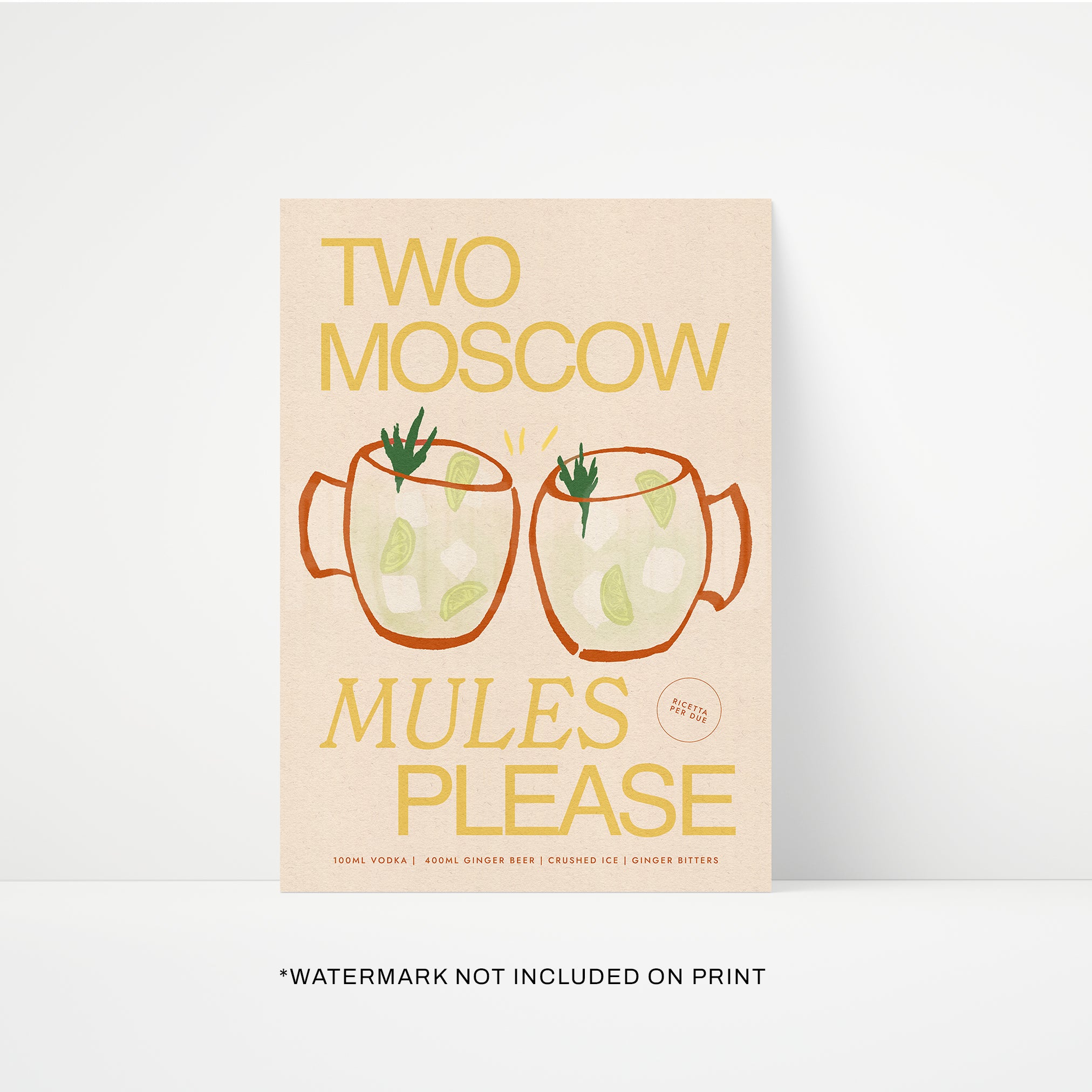 Moscow Mule Print