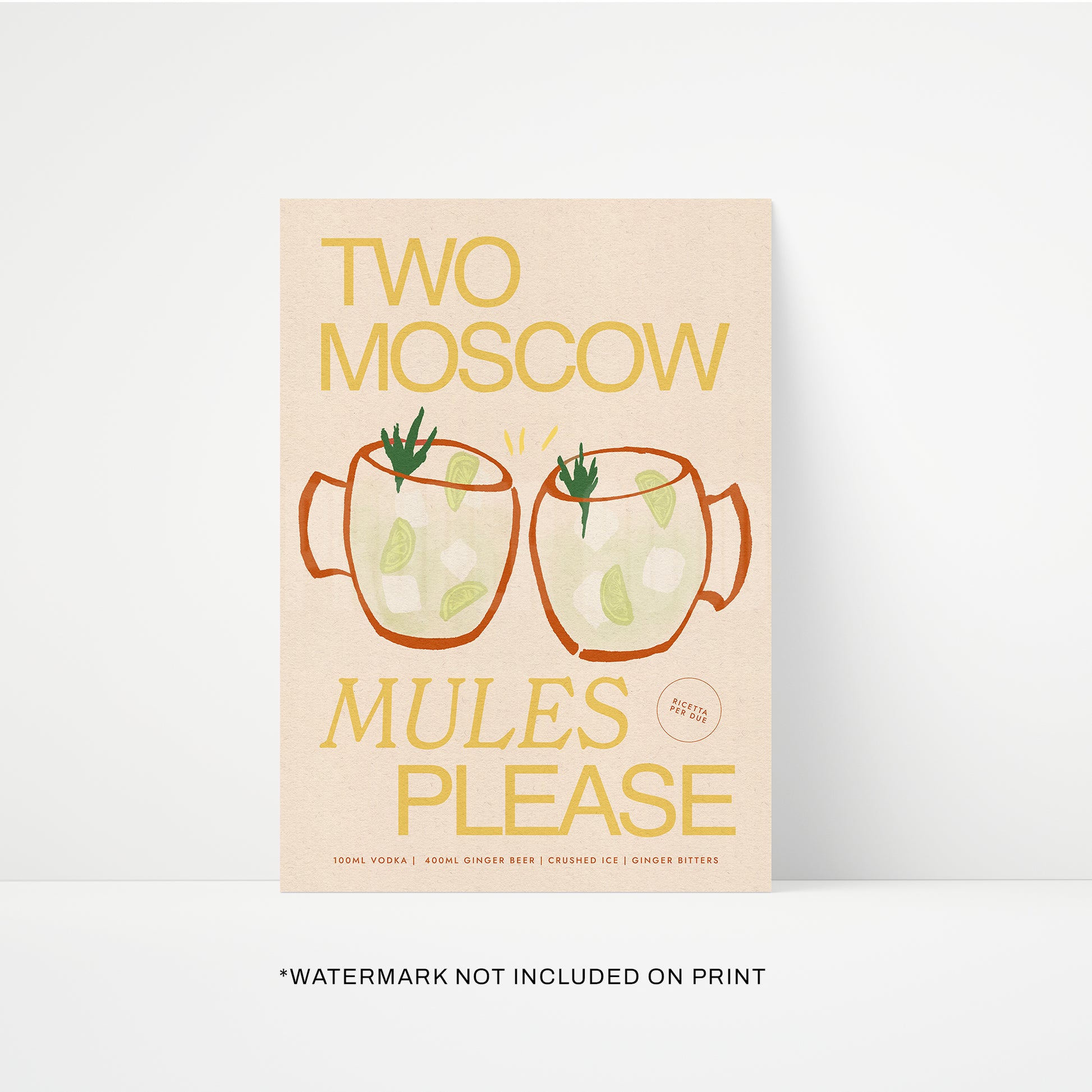 Moscow Mule Print