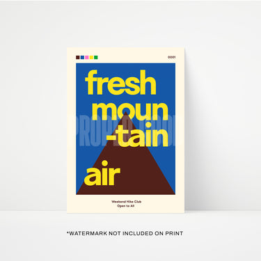 Mountain Air Print