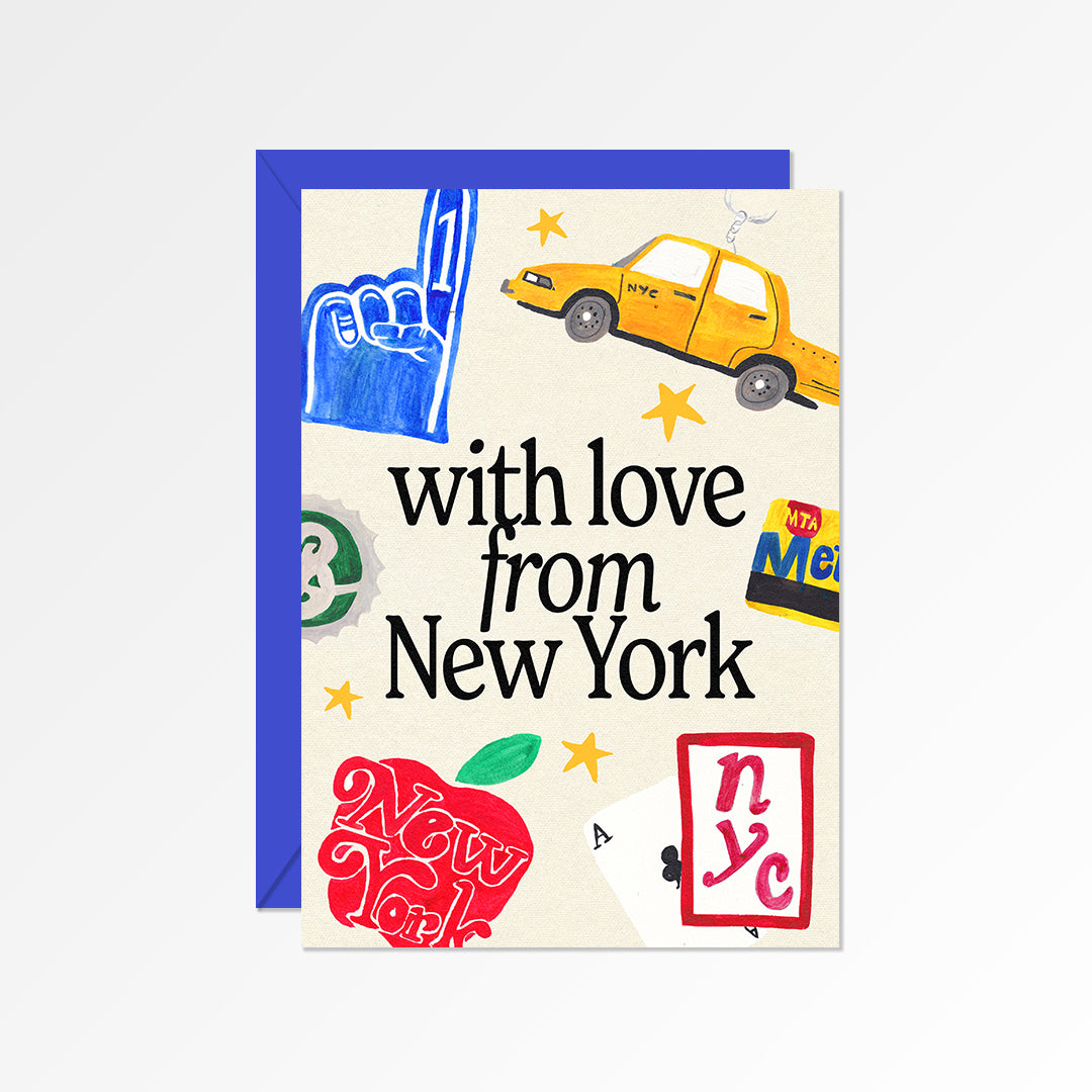 With Love From New York Card