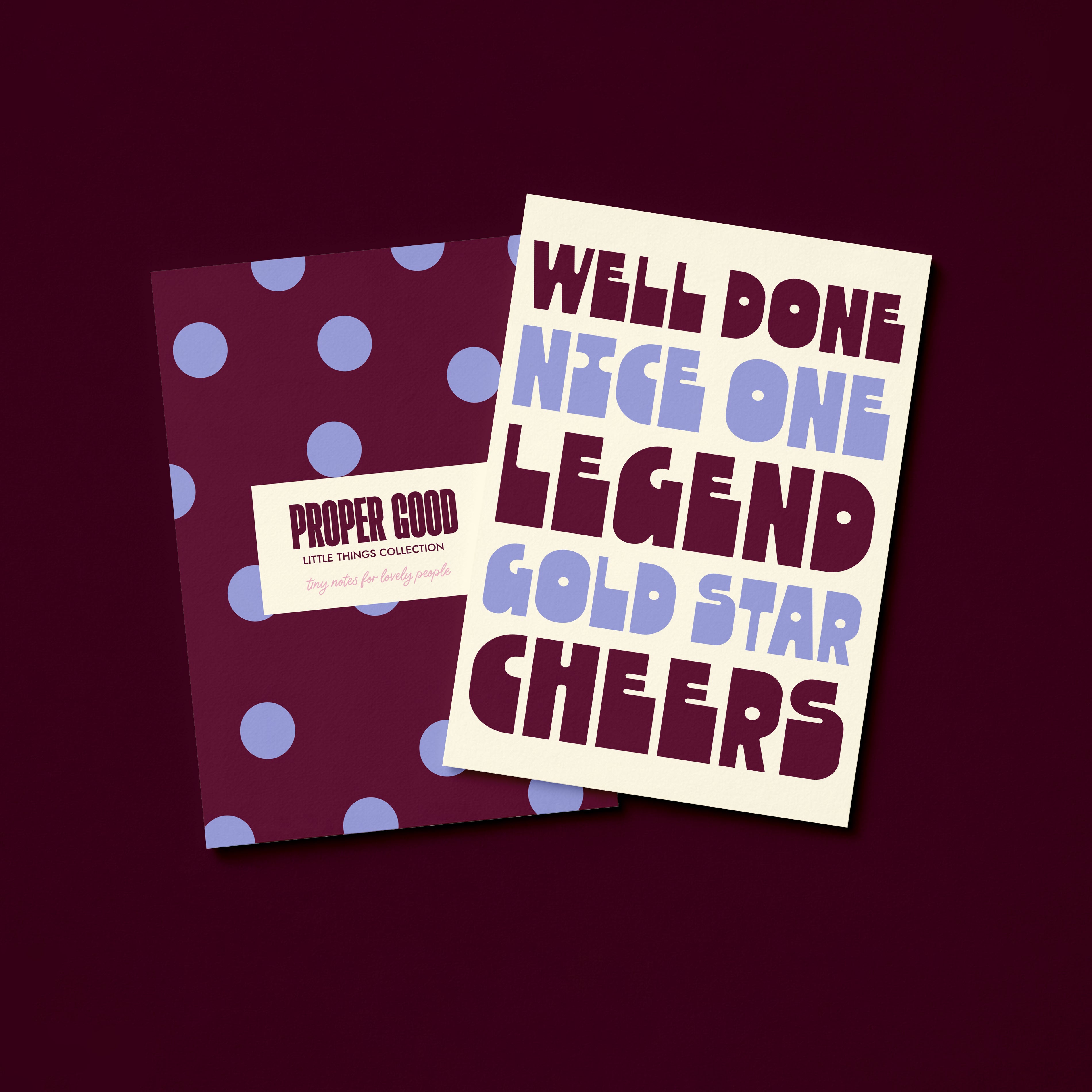 Mini Thank You Greetings Card