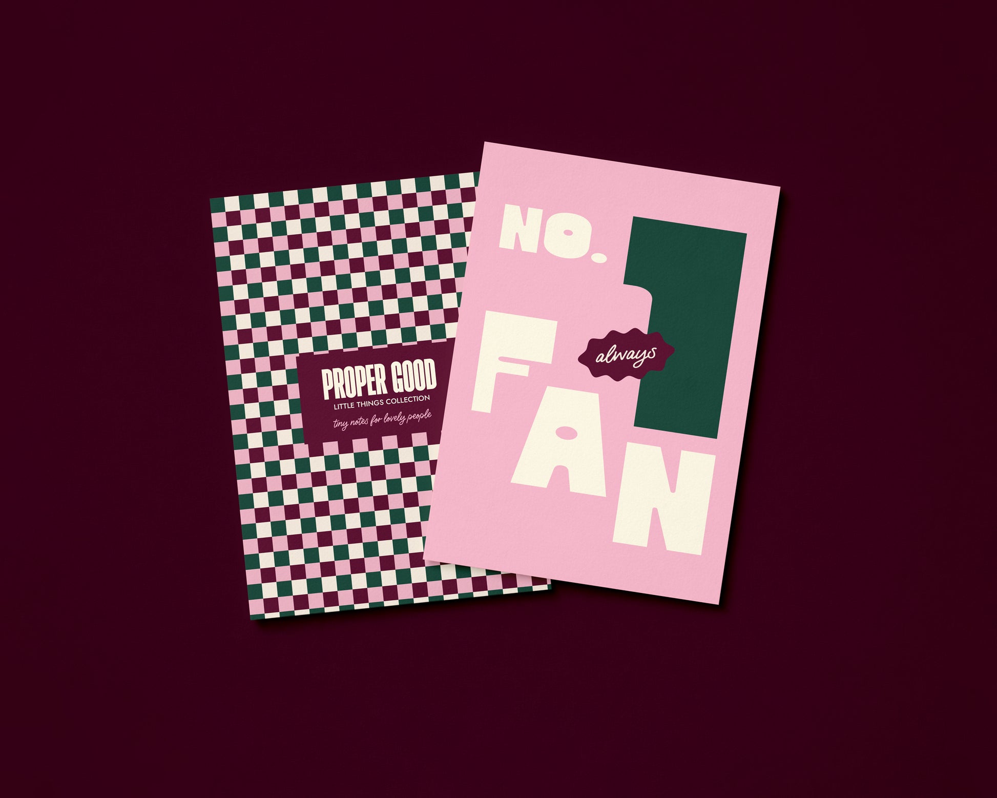 Mini Friendship Greetings Card | No.1 Fan