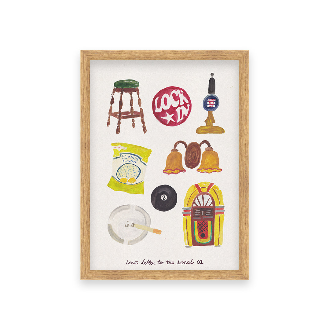 Pub Things Art Print