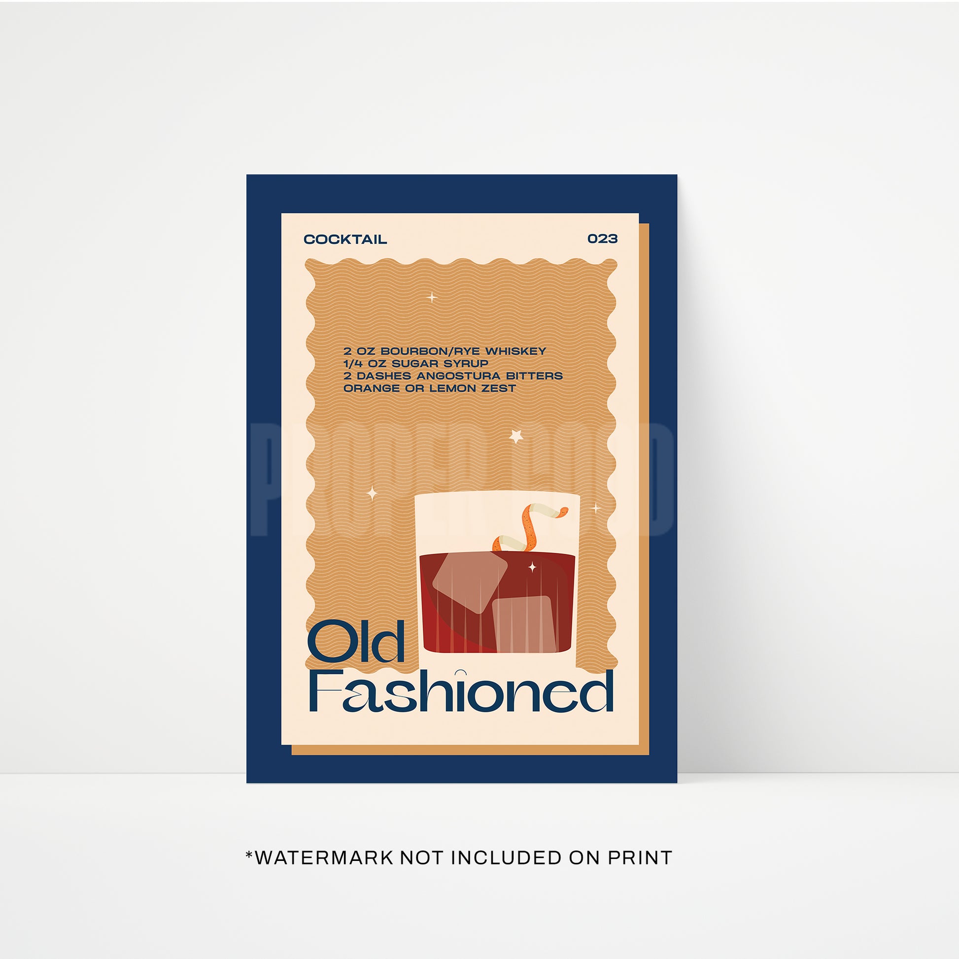 Old Fashioned Print