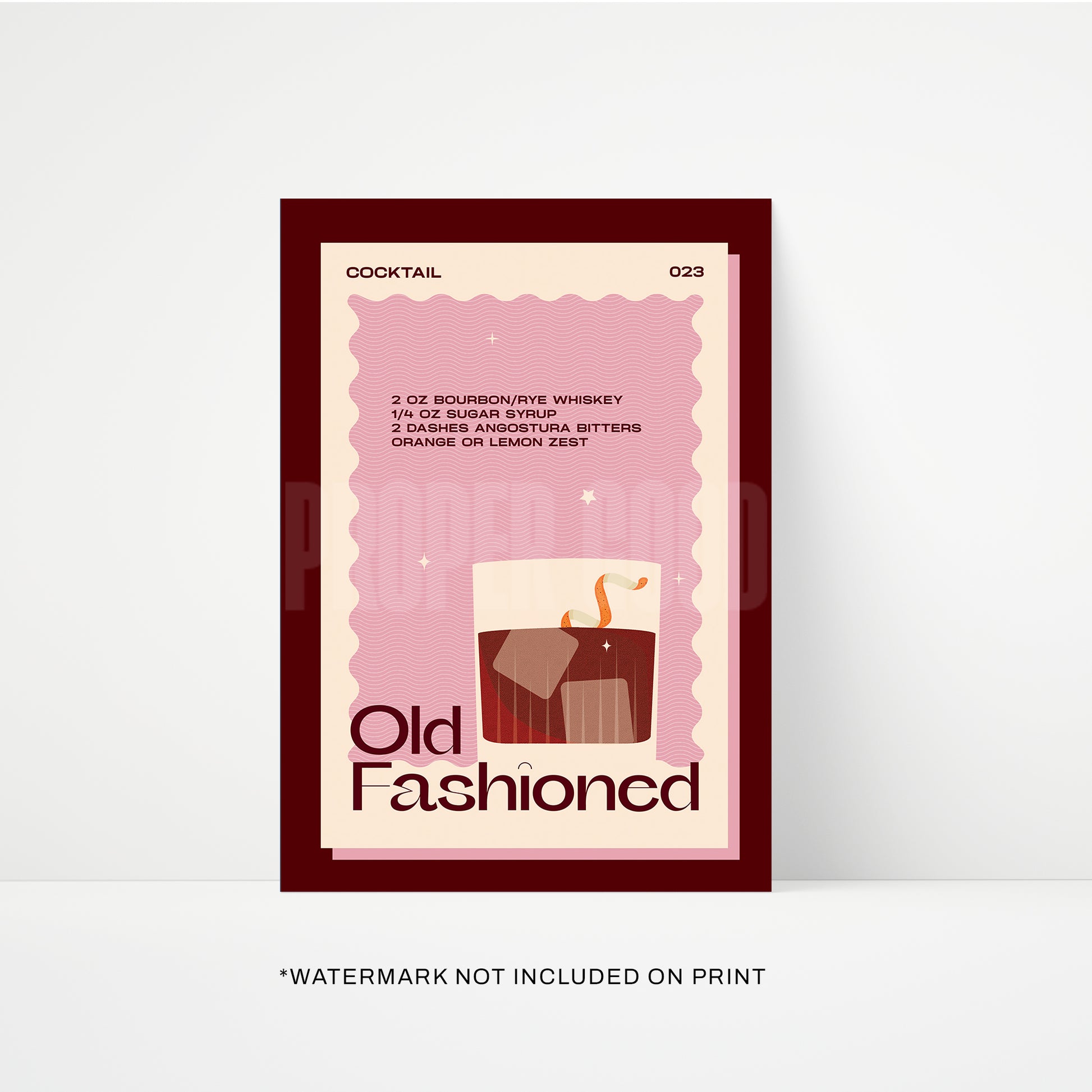 Old Fashioned Print