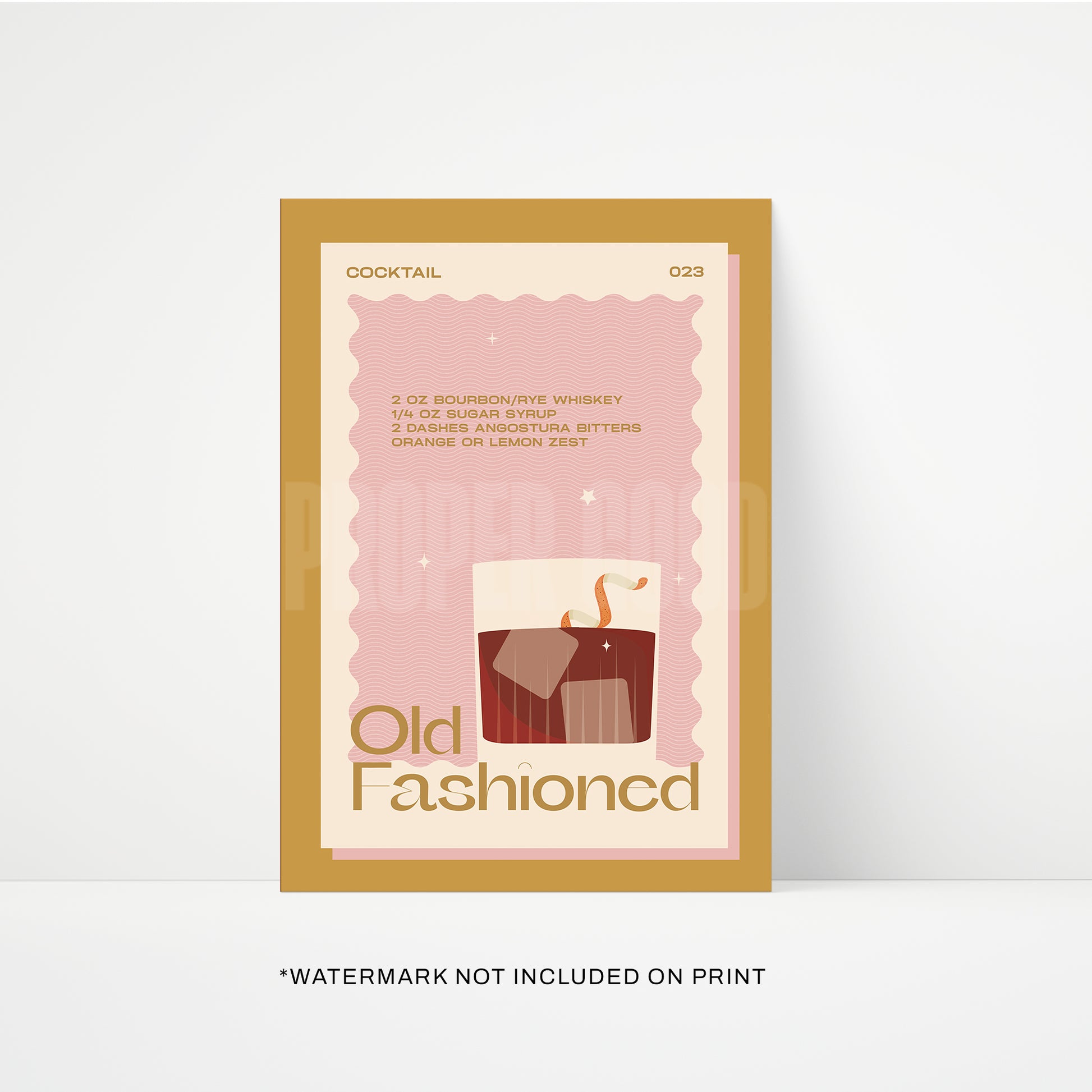 Old Fashioned Print