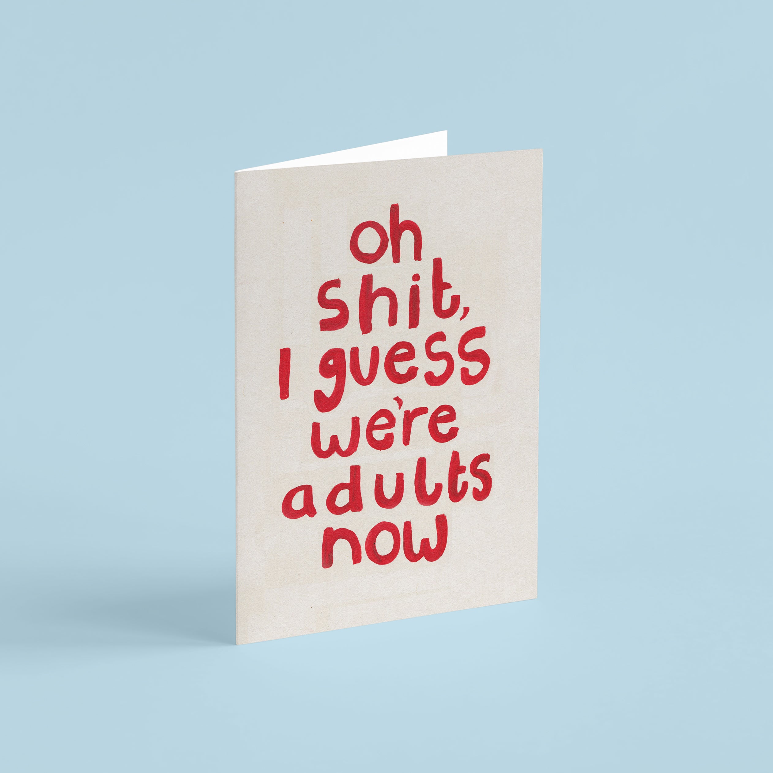 Oh Shit I Guess We're Old Now