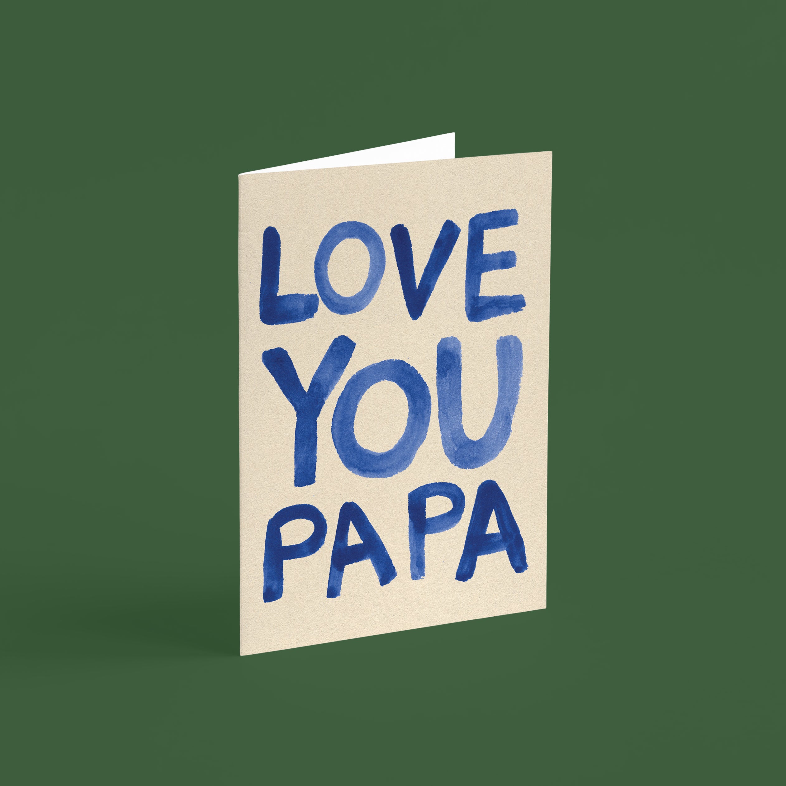 Love You Papa Father's Day Card