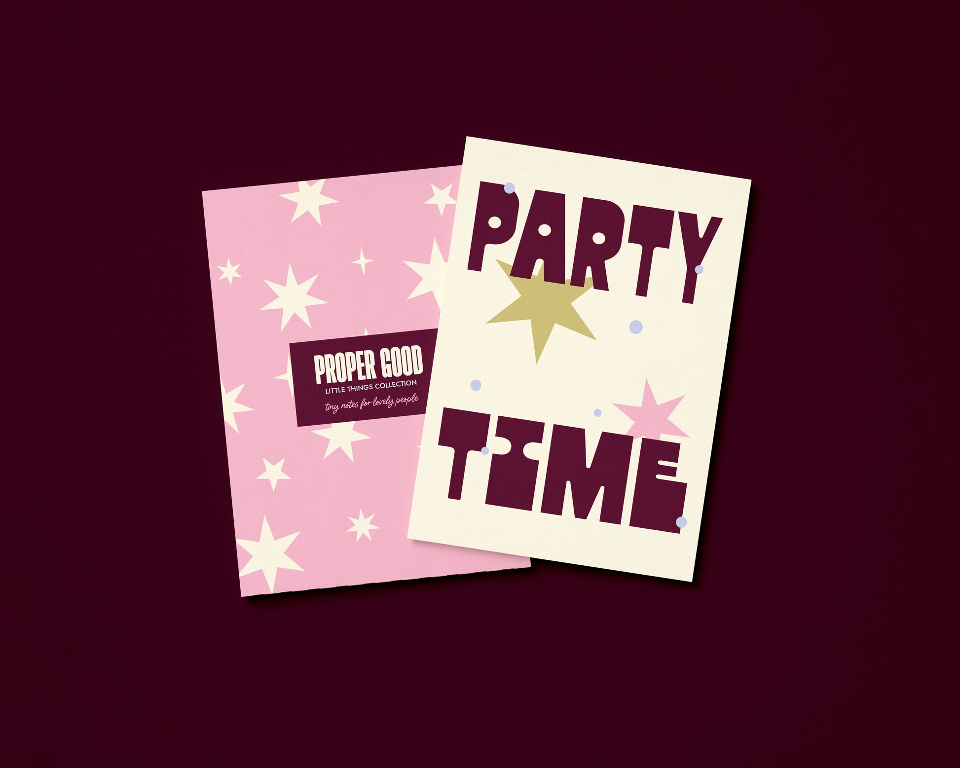 Mini Birthday Greetings Card | Party Time