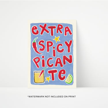 Spicy Picante Print