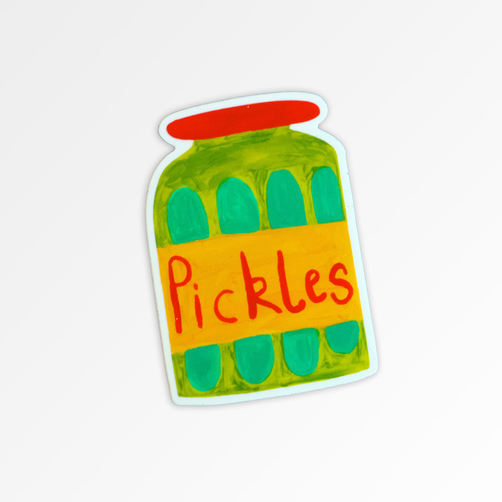 PICKLES WATERPROOF VINYL STICKER