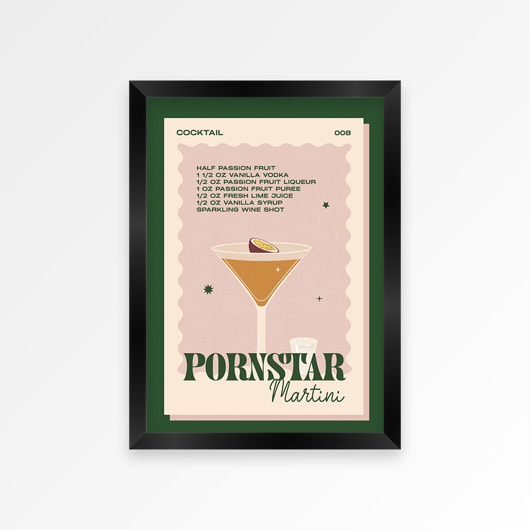 Pornstar Martini Print
