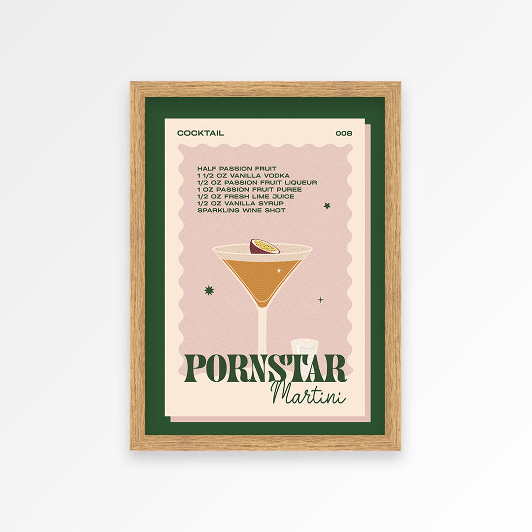 Pornstar Martini Print