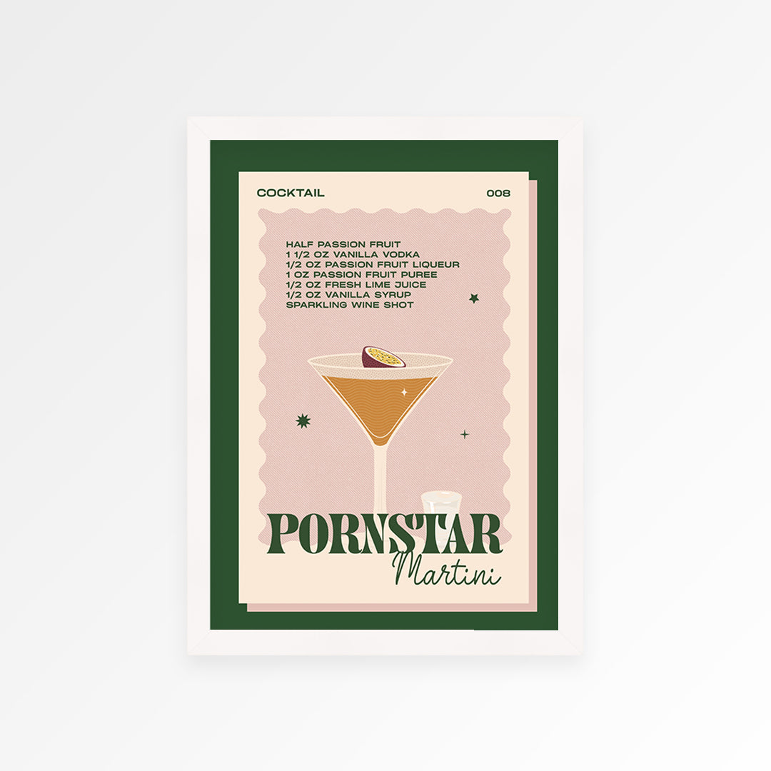 Pornstar Martini Print