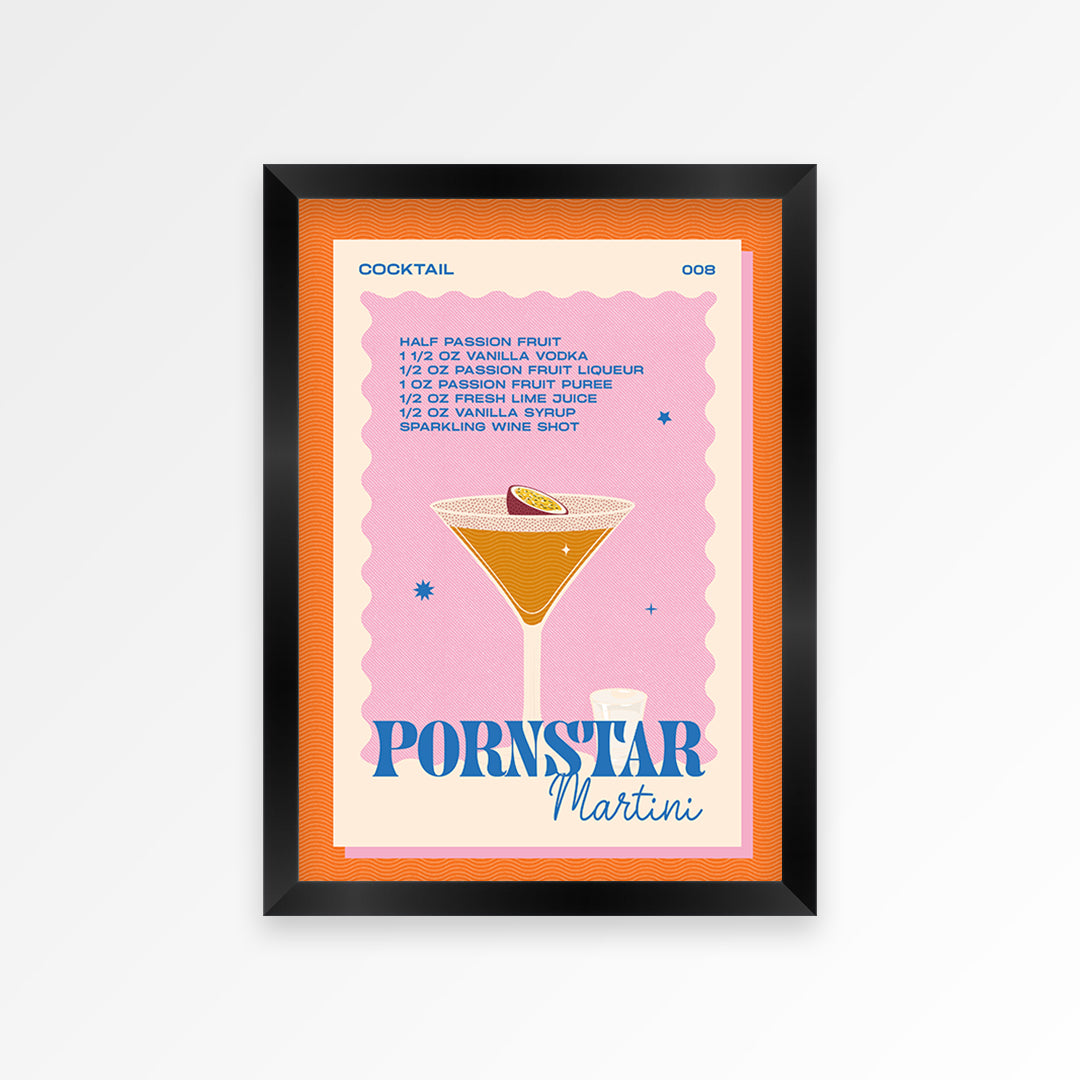 Pornstar Martini Print